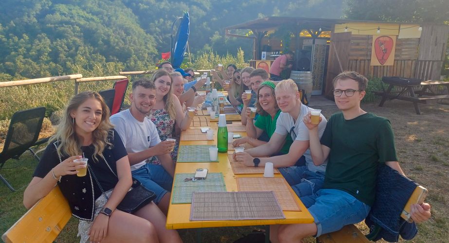 Pizza avond in de heuvels